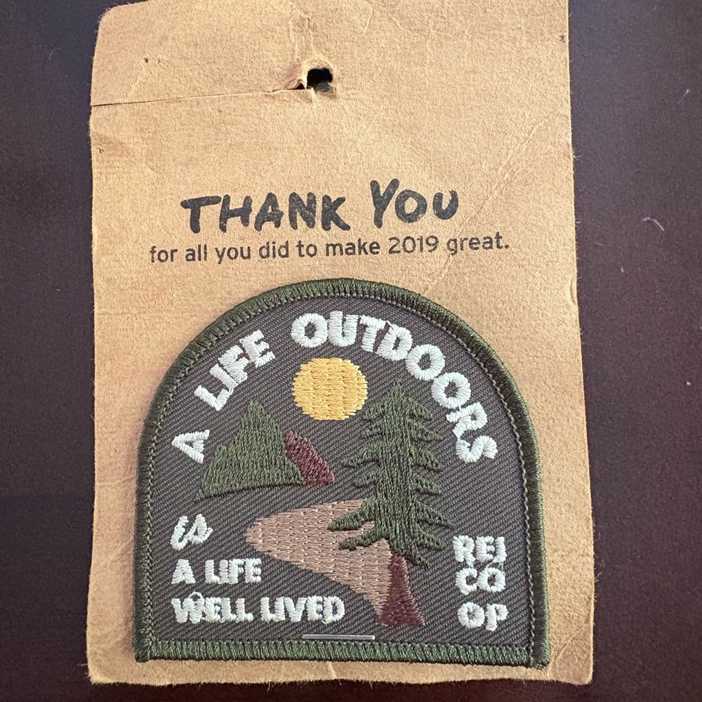REI CO OP patch